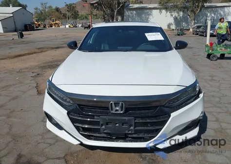 2021 Honda Accord Sport 2.0T из США, поврежденный, VIN 1HGCV2F38MA020090